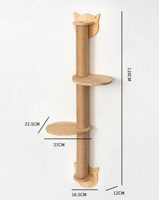 Double-Jump Platform Post