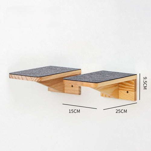Wall-mounted felt springboard